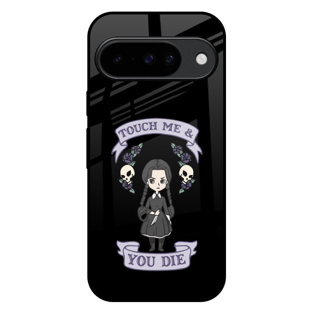 Touch Me & You Die Google Pixel 10 5G Glass Back Cover Online