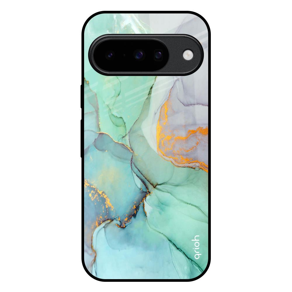 Green Marble Google Pixel 10 5G Glass Back Cover Online