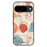 Abstract Faces Google Pixel 10 5G Glass Back Cover Online