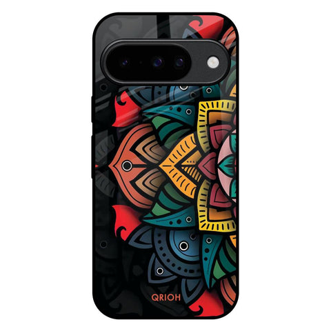 Retro Gorgeous Flower Google Pixel 10 5G Glass Back Cover Online