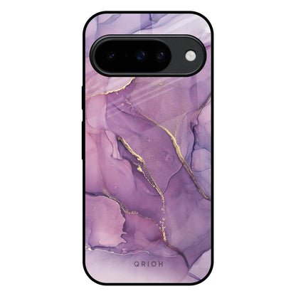 Purple Gold Marble Google Pixel 10 5G Glass Back Cover Online