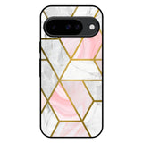 Geometrical Marble Google Pixel 10 5G Glass Back Cover Online