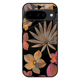 Lines Pattern Flowers Google Pixel 10 5G Glass Back Cover Online
