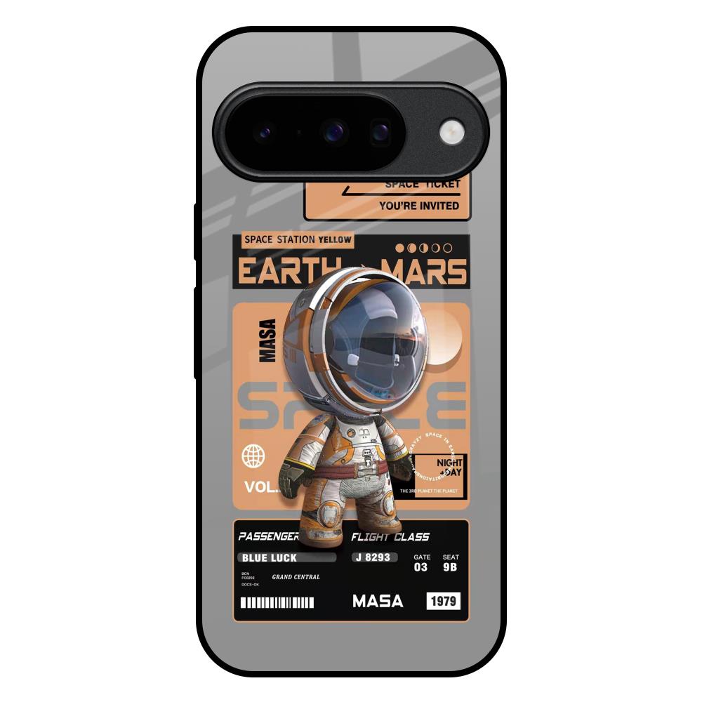 Space Ticket Google Pixel 10 5G Glass Back Cover Online