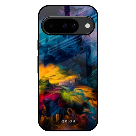 Multicolor Oil Painting Google Pixel 10 5G Glass Back Cover Online