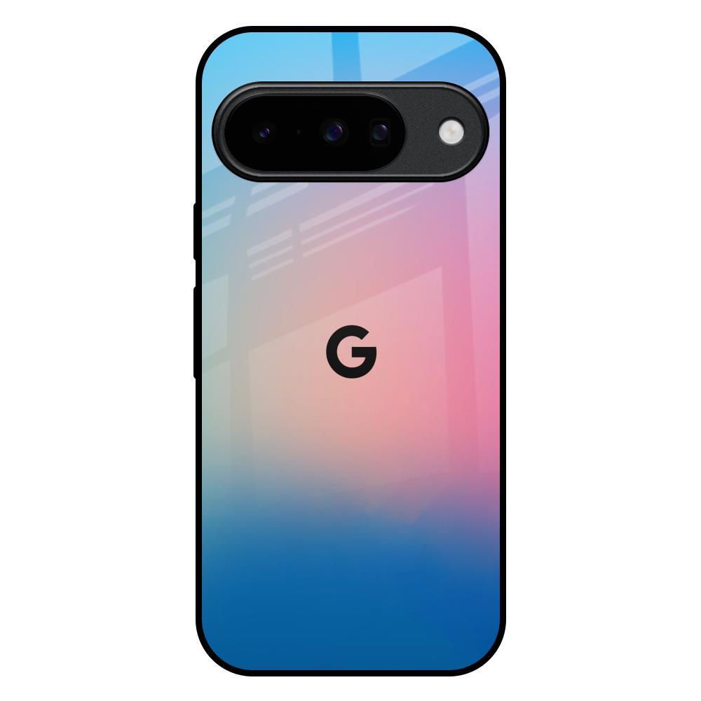 Blue & Pink Ombre Google Pixel 10 5G Glass Back Cover Online