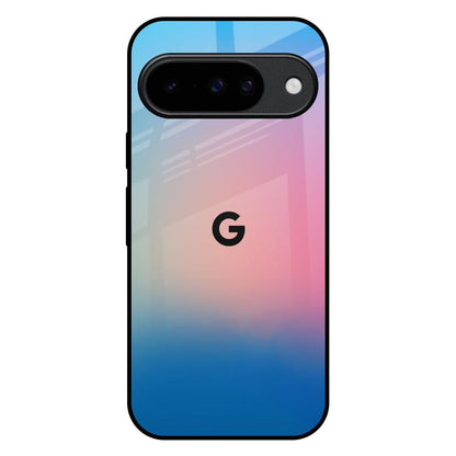 Blue & Pink Ombre Google Pixel 10 5G Glass Back Cover Online