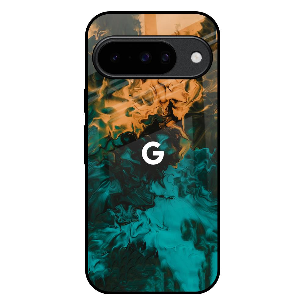Watercolor Wave Google Pixel 10 5G Glass Back Cover Online