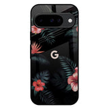 Tropical Art Flower Google Pixel 10 5G Glass Back Cover Online