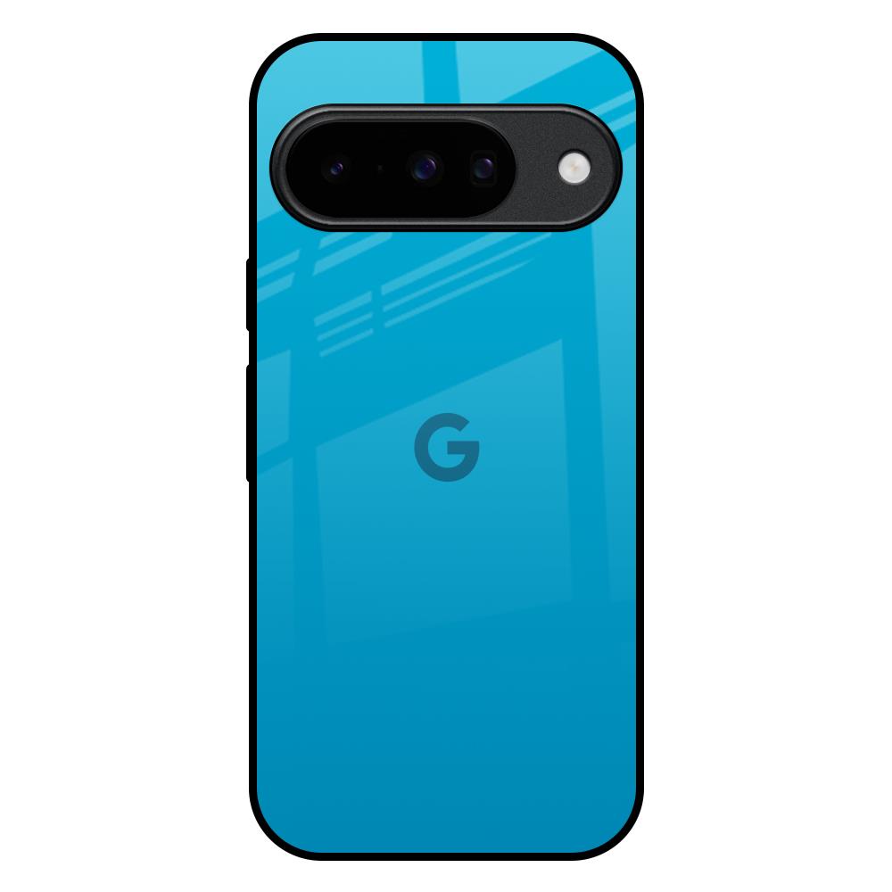 Blue Aqua Google Pixel 10 5G Glass Back Cover Online