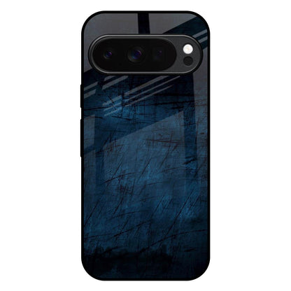 Dark Blue Grunge Google Pixel 10 Pro 5G Glass Back Cover Online