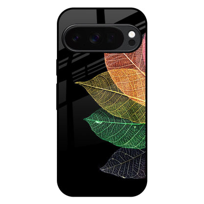 Colorful Leaves Google Pixel 10 Pro 5G Glass Back Cover Online