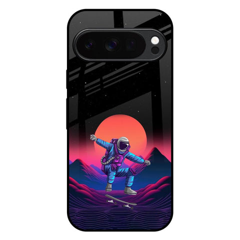 Retro Astronaut Google Pixel 10 Pro 5G Glass Back Cover Online
