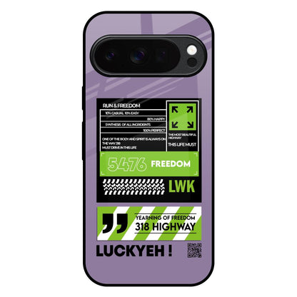 Run & Freedom Google Pixel 10 Pro 5G Glass Back Cover Online