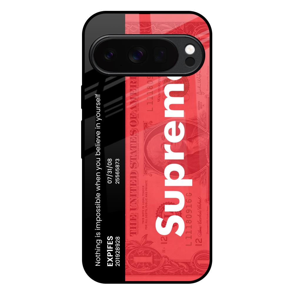 Supreme Ticket Google Pixel 10 Pro 5G Glass Back Cover Online