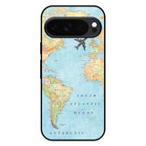 Travel Map Google Pixel 10 Pro 5G Glass Back Cover Online