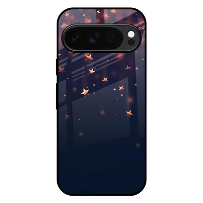 Falling Stars Google Pixel 10 Pro 5G Glass Back Cover Online