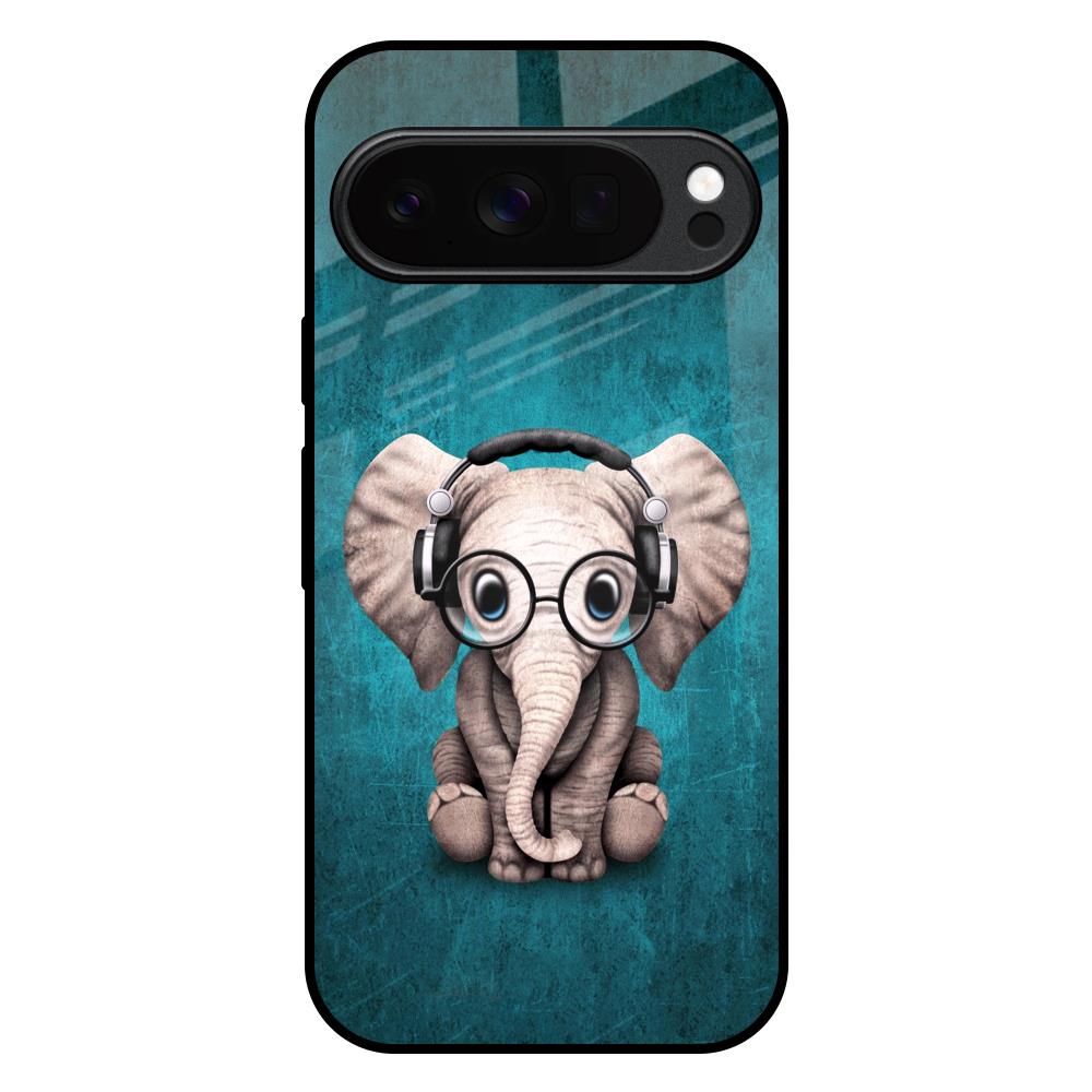Adorable Baby Elephant Google Pixel 10 Pro 5G Glass Back Cover Online