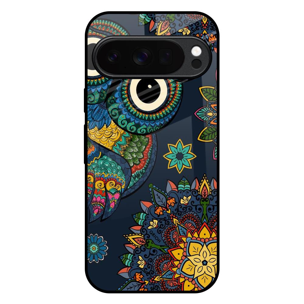 Owl Art Google Pixel 10 Pro 5G Glass Back Cover Online