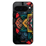 Retro Gorgeous Flower Google Pixel 10 Pro 5G Glass Back Cover Online