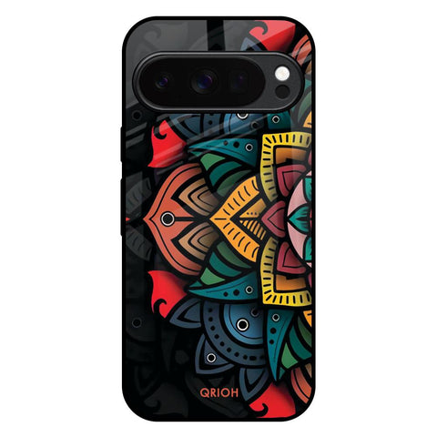 Retro Gorgeous Flower Google Pixel 10 Pro 5G Glass Back Cover Online