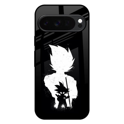 Monochrome Goku Google Pixel 10 Pro 5G Glass Back Cover Online