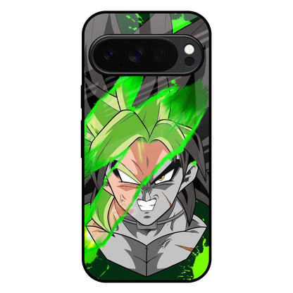 Anime Green Splash Google Pixel 10 Pro 5G Glass Back Cover Online