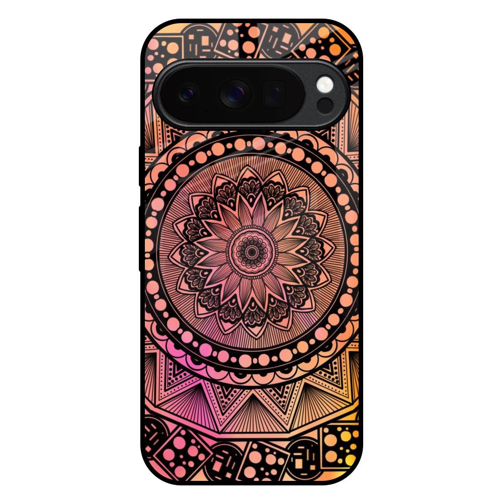 Floral Mandala Google Pixel 10 Pro 5G Glass Back Cover Online