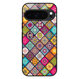 Multicolor Mandala Google Pixel 10 Pro 5G Glass Back Cover Online