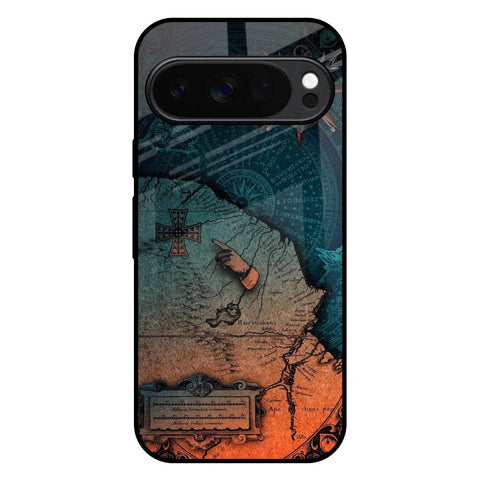 Geographical Map Google Pixel 10 Pro 5G Glass Back Cover Online