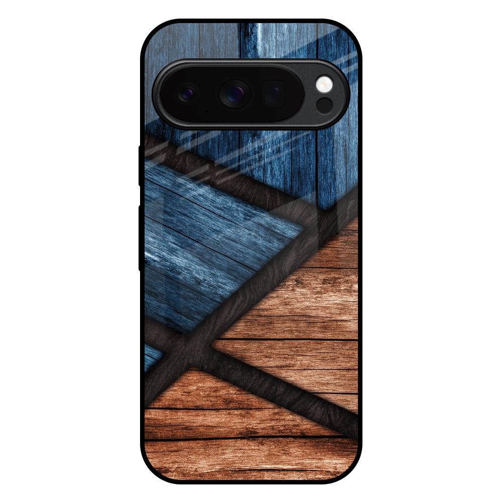 Wooden Tiles Google Pixel 10 Pro 5G Glass Back Cover Online