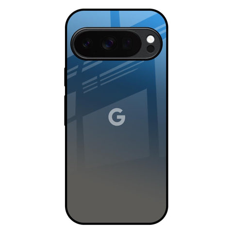 Blue Grey Ombre Google Pixel 10 Pro 5G Glass Back Cover Online