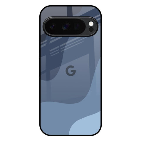 Navy Blue Ombre Google Pixel 10 Pro 5G Glass Back Cover Online