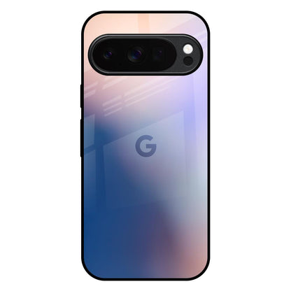 Blue Mauve Gradient Google Pixel 10 Pro 5G Glass Back Cover Online