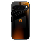 Orange Black Fusion Google Pixel 10 Pro 5G Glass Back Cover Online