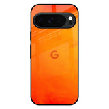 Tangy Orange Google Pixel 10 Pro 5G Glass Back Cover Online
