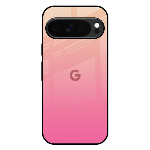 Pastel Pink Gradient Google Pixel 10 Pro 5G Glass Back Cover Online