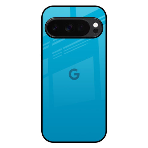 Blue Aqua Google Pixel 10 Pro 5G Glass Back Cover Online