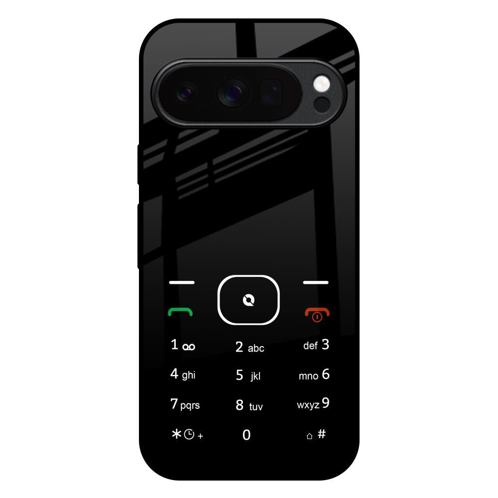 Classic Keypad Pattern Google Pixel 10 Pro XL 5G Glass Back Cover Online