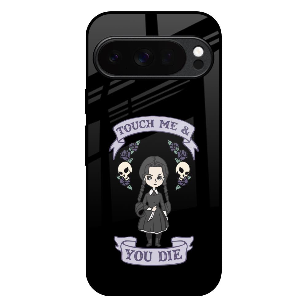 Touch Me & You Die Google Pixel 10 Pro XL 5G Glass Back Cover Online