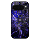 Techno Color Pattern Google Pixel 10 Pro XL 5G Glass Back Cover Online