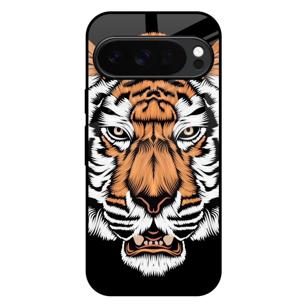 Angry Tiger Google Pixel 10 Pro XL 5G Glass Back Cover Online