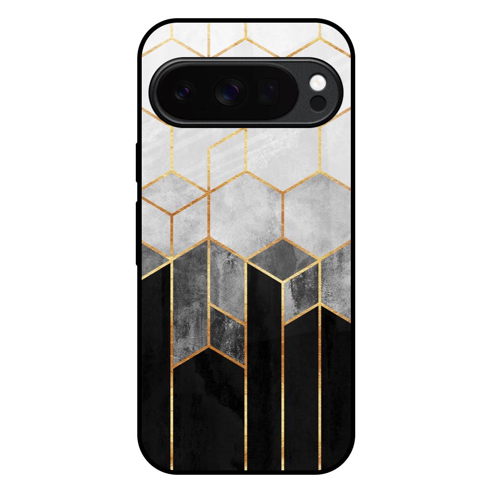 Tricolor Pattern Google Pixel 10 Pro XL 5G Glass Back Cover Online
