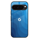 Blue Wave Abstract Google Pixel 10 Pro XL 5G Glass Back Cover Online