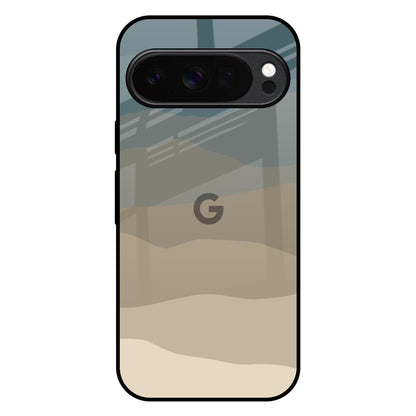 Abstract Mountain Pattern Google Pixel 10 Pro XL 5G Glass Back Cover Online
