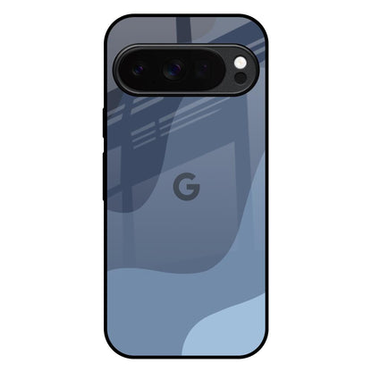 Navy Blue Ombre Google Pixel 10 Pro XL 5G Glass Back Cover Online