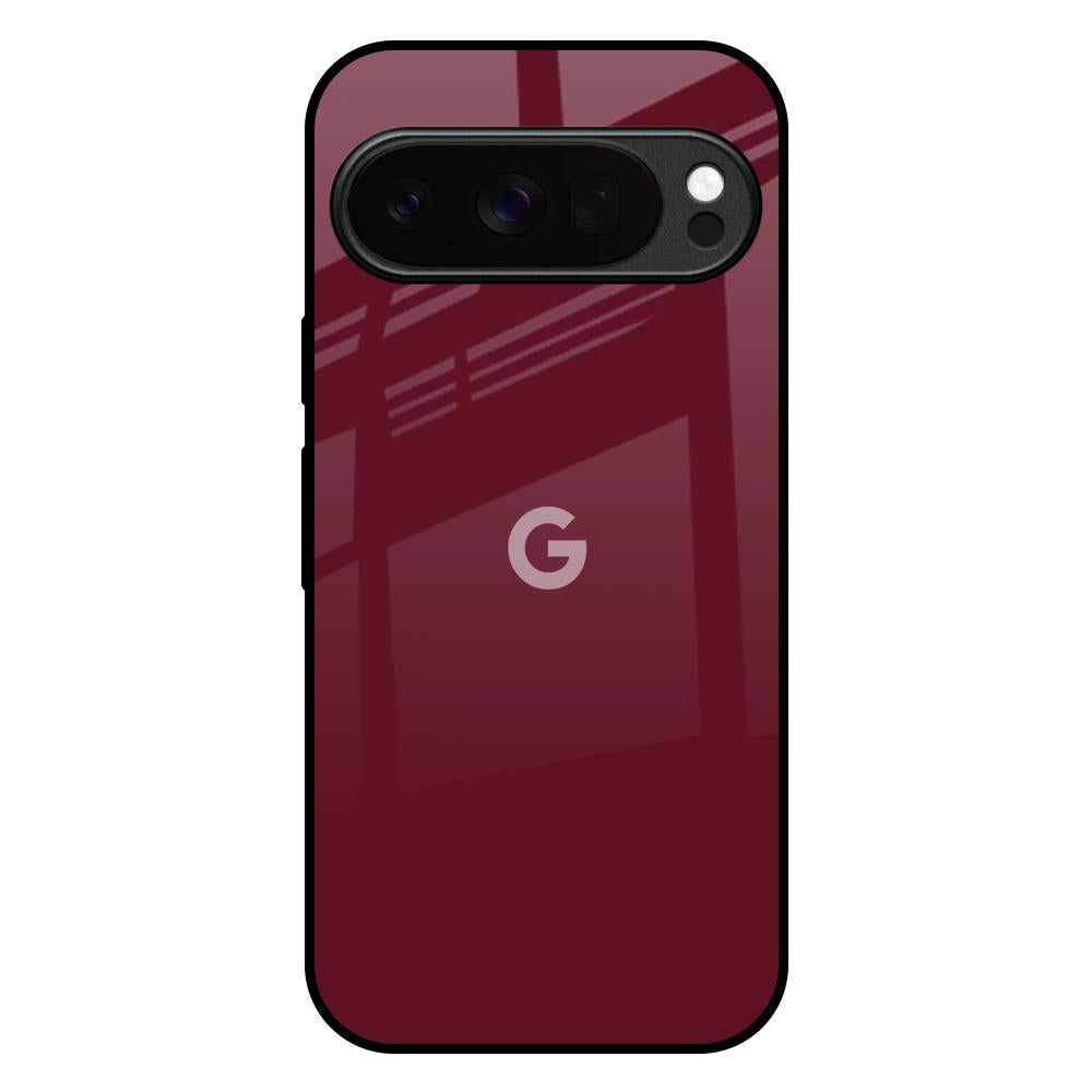 Classic Burgundy Google Pixel 10 Pro XL 5G Glass Back Cover Online