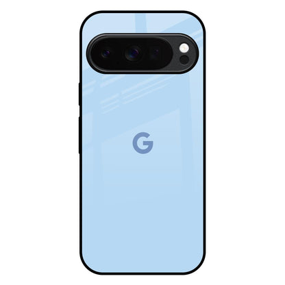 Pastel Sky Blue Google Pixel 10 Pro XL 5G Glass Back Cover Online