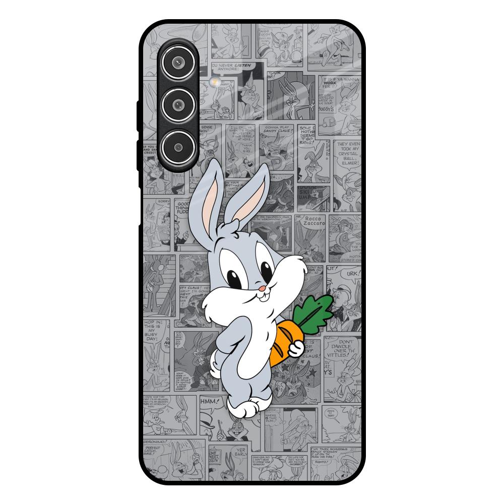 Cute Baby Bunny Samsung Galaxy A17 5G Glass Back Cover Online