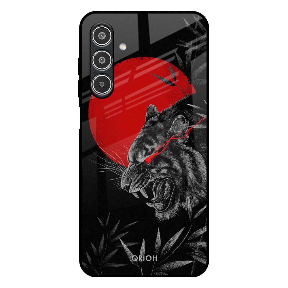 Red Moon Tiger Samsung Galaxy A17 5G Glass Back Cover Online